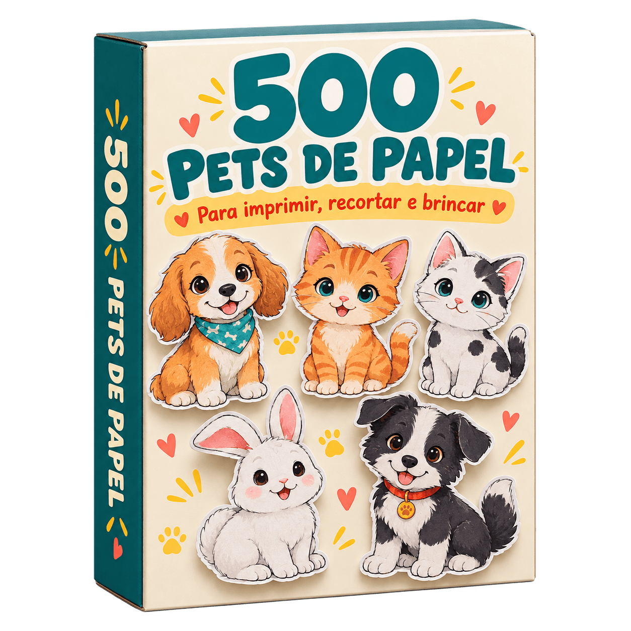 500 Pets de Papel